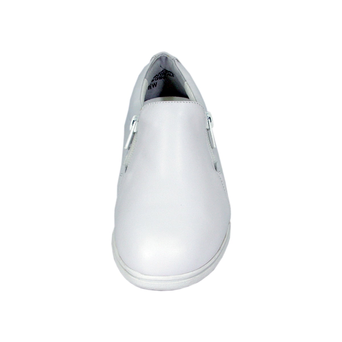 24 HOUR COMFORT Bobbi Wide Width Comfort Shoes For Work and Casual Attire WHITE 6