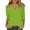 20#Green, variant on Harpily Sweatshirts for Women 3/ Sleeve Tops For Women Summer Notched V Neck Plain T Shirts Casual Cute Three Quarter Length Blouses