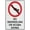 Warning Sign 4, variant on No Smoking Within 5 Metres Of Gate Outdoor Safe Sign - 8"x12", UV Protected, Weatherproof - Home, Business, Gated Community, Factory Alert