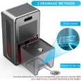 thumbnail image 6 of Besnovis Dehumidifiers for home 750 Sq.Ft Room, Night Light Touch Panel 85OZ Water Tank Dual-Core Quiet Portable Small Dehumidifier 7 Colors Light for Bathroom Bedroom RV, 6 of 6