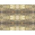 thumbnail image 2 of Goldberger, Jennifer 24x19 Gold Ornate Wood Framed with Double Matting Museum Art Print Titled - Mirrored Abstraction III, 2 of 4