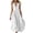 #0459-White, variant on Shihyeh Ladies' Casual And Fashionable Solid Color Sleeveless Button Up Lapel Dress