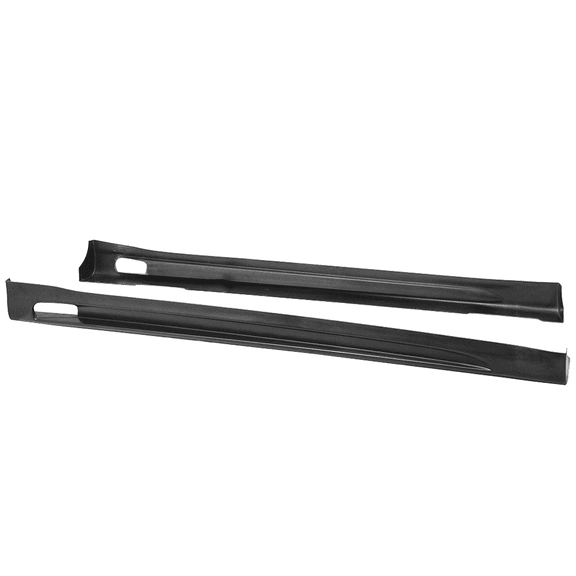 Ikon Motorsports Compatible with 09-12 Audi A4 Side Skirt Rocker Panels Polyurethane PU