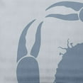 thumbnail image 2 of E by Design Crab Dip Nautical Indoor/Outdoor Throw Pillow, 2 of 3