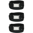 thumbnail image 1 of CTM® Kids' Elastic Stretch Belt with Magnetic Buckle (Pack of 3), 1 of 2
