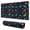Space Dinosaur Pattern-1, variant on Long Mouse Pads for Desk,Space Dinosaur with Crown Pattern Desk Mats on Top Of Desks, Desk Mouse Pad Extra Large with 3mm Non-Slip Base and Stitched Edge for Gaming,Office,Work,Home 31.5"x11.8"