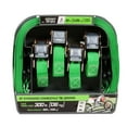 thumbnail image 1 of 10' 900 lb Cambuckle Tie Down 4 Pk Green, 1 of 4