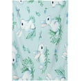 thumbnail image 2 of Coolnut Easter Day Cute Rabbit Tablecloth Rectangle Colorful Table Cloth Large Square Table Cover for Dining Kitchen Party 54"x54" Decor Gift, 2 of 7