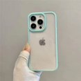 thumbnail image 1 of Transparent Candy Color Bumper Phone Case For iPhone 15 14 13 Mini 12 11 Pro Max XR XS X 7 8 Plus SE3 Soft Shockproof Back Cover, 1 of 6
