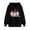Black, variant on Drses Christmas Retro Santa Claus Hooded Sweatshirts Crewneck Long Sleeve Fleece Hoodies Pullover Tops with Pocket