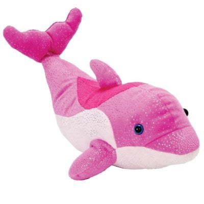 pink dolphin plush toy