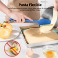 thumbnail image 4 of Juego de espátulas de silicona para cuchara raspador de goma flexible resistente al calor a 600 °F para cocinar mezclar hornear utensilios de cocina j, 4 of 8