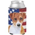 thumbnail image 1 of ""Caroline'S Treasures Jack Russell Terrier Patriótico Decorativo Puede Abrazar Multicolor"", 1 of 1