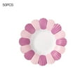 thumbnail image 2 of Naiovety Bandeja de papel para pasteles desechables, 50 Uds., tablas redondas de pétalos para pasteles, platos de postre para fiestas, Bases Herramientas y accesorios para hornear, 2 of 6
