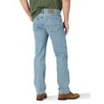 thumbnail image 5 of Wrangler Authentics Men's Classic 5-Pocket Regular Fit Cotton Jean, Light Stonewash, 32W x 28L, 5 of 5