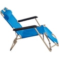 thumbnail image 4 of 2 Pack Portable Chaise Lounge Chair Flat Folding Outdoor Recliner Chair for Camping Beach Pool, 60"(L) x19(W) …, 4 of 13