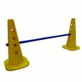 thumbnail image 1 of AMBER Mini HurdleSet 18”: Adjustable Multi-Sport Agility and Speed Training Kit for Soccer, Boxing, Rugby, Football (1 Set), 1 of 1