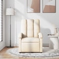 thumbnail image 4 of Sillón Reclinable con Masaje Casafoyer de Tela Crema, 4 of 5
