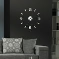 thumbnail image 4 of Fyydes Wall Clock Sticker 3D Big Watch Decor DIY Wall Modern Home Office Room Decor, Wall Watch Decor,Wall Clock, 4 of 8
