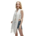 thumbnail image 4 of RIIQIICHY Womens Floral Lace Scarf Pashmina Scarves for Women Shawls and Wraps for Evening Dresses White, 4 of 7