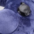 thumbnail image 3 of Cómoda almohada inflable en forma de U Juego de cojines para el cuello de viaje para oficina en casa portátil (azul oscuro), 3 of 8