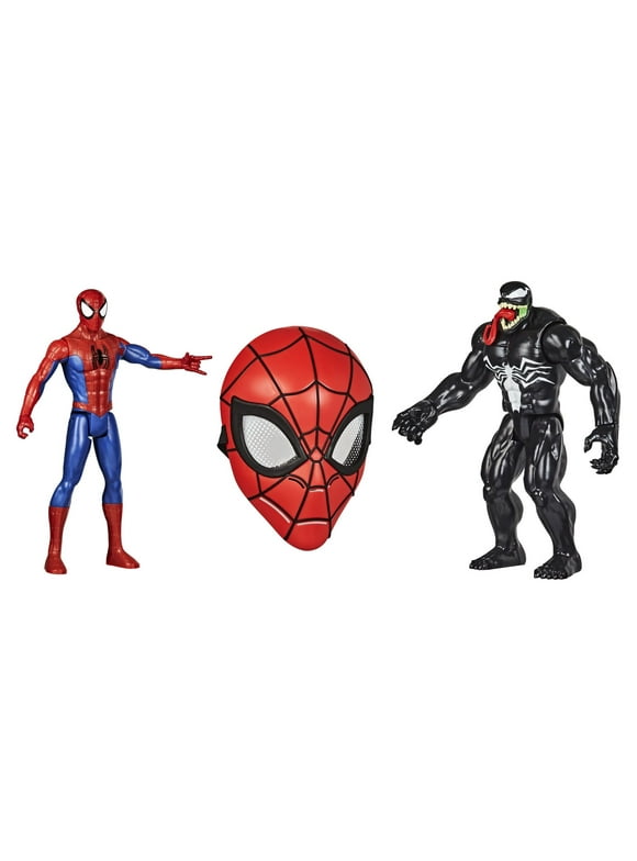 Spider-Man Maximum Venom Titan Hero Spider-Man Vs. Venom Action Figure