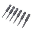 thumbnail image 4 of 6Pcs 6,35mm Hexagonale Tête Triangle Bit Tournevis Bits 50Mm Ta1.8-3.0, 4 of 10