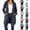 Dark Gray, variant on Women's Zip Up Hoodies Graphic Jacket Thickening Fleece Jacket Winter Casual Zipper Long Sleeve Pocket Long Coat,L,Black