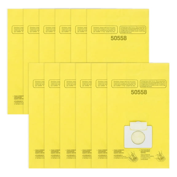 5055 Vacuum Bags Replacement Fit for Kenmore Canister Type C/Q 50555 50558 50557 and Type C-5 C-18,12 Pack