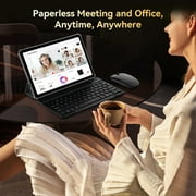 Android 15 Tablet,2026 Latest Android Tablets with Keyboard 18GB+128GB/2TB, 10 Inch Tablet with Pen, 6000mAh, 1080P, 5G WiFi, Bluetooth5.0, GPS, OTG, 2 Speaker
