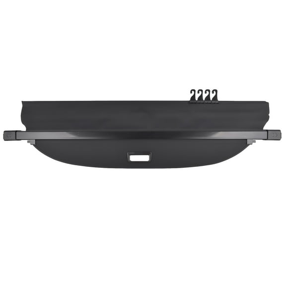 NEWZQ Rear Trunk Retractable Cargo Cover Fits Select: 2017-2023 Cadillac XT5 Sport Utility Black 1Pc