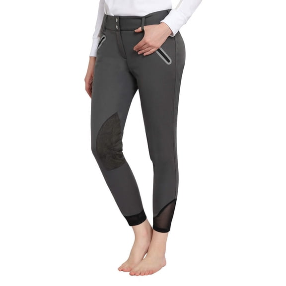 TuffRider Ladies Yeti Soft Shell Knee Patch Breeches
