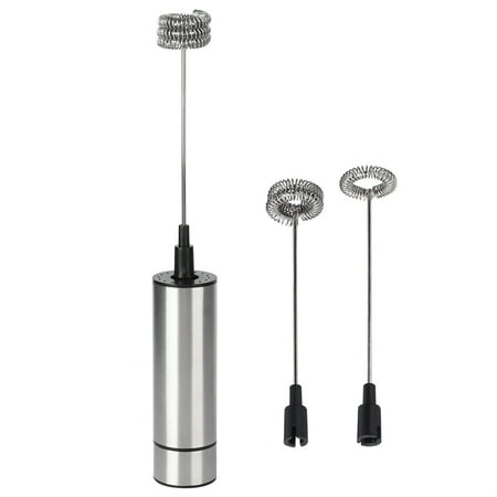 

Haofy Egg Beater Electric Egg Beater Stainless Steel Coffee Stirrer Mixer Blender Electric Egg Beater Milk Frother Home Kitchen Utensils