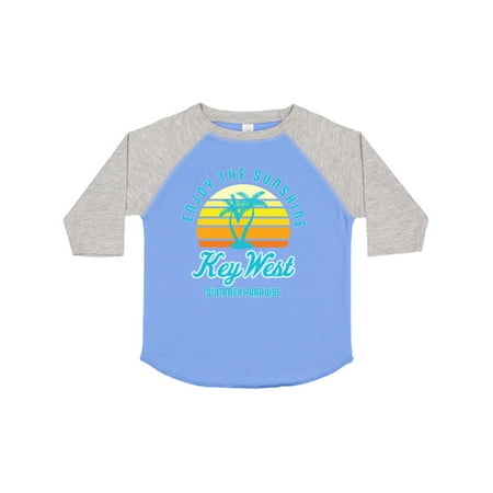 

Inktastic Enjoy the Sunshine Key West Summer Paradise Gift Toddler Boy or Toddler Girl T-Shirt