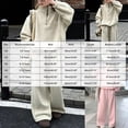 thumbnail image 4 of Gubotare Tween Girls Clothes Long Sleeve Half Zip Sweatshirt + Wide Leg Pants 2 Piece Outfit Set Size 9-10 (Pink,9-10 Years), 4 of 6