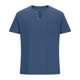 thumbnail image 3 of pstuiky Camisas casuales de manga corta para hombre, Blusas y camisas casuales de manga corta con cuello en V y botones de color liso para hombre camisas casuales para hombre xxxl, 3 of 5