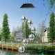 thumbnail image 4 of Garden Disco-Ball Hanging Windchimes IP65 Waterproof Reliable Landscape Light for Window, 4 of 5