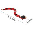 thumbnail image 2 of matoen USB Rechargeable Snake Toy Intelligent Sensing Coral Snake Simulation Intelligent Obstacle Avoidance Coral Snake Tricky Toy, 2 of 10