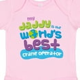thumbnail image 4 of Inktastic Worlds Best Crane Operator Daddy Boys or Girls Baby Bodysuit, 4 of 5
