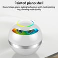 thumbnail image 5 of Ball Bluetooth Speaker, Mini Portable Speaker with Hands-Free Call Function, Colorful Breathing Lamp, FM Radio, and Outdoor Audio System, 5 of 7