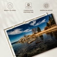 thumbnail image 6 of Elephant Stock Lake Tahoe Panorama Wall Art - Horizontal Canvas Wall Art - Living Room Wall Decor - Nature Canvas - Blue And Beige Decor - 36" x 24", 6 of 8