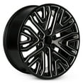 thumbnail image 2 of For 2013-2024 Infiniti QX80 22 Inch Milled Black Rim - OE Direct Replacement - Road Ready Car Wheel, 2 of 8
