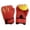 red, variant on LQCrafK 2 Pairs Kids Boxing Gloves for Children Age 6 to 12 Years 8oz PU Leather Kickboxing boxeo en tailandia Thai Sparring