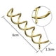thumbnail image 3 of GOOHOCHY 20 pinzas de pelo con tornillo giratorio en espiral, mini pinza giratoria para estilo de pelo DIY, 3 of 7