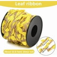 thumbnail image 2 of 33 Feet 2MM Yellow Leaves Vine Ribbon Artificial Leaf String Rattan Cord Natural Jute Trim Burlap Decorated Twine Rope for Craft Garden Jungle Bar Tree Wall Wedding Decor Diy Project diy, 2 of 9