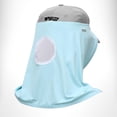 thumbnail image 4 of de equitación de verano de 3 piezas hecha de tela fresca, protección transpirable cuello Macarena Bufanda de la cubierta de la cara, 4 of 8