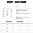 thumbnail image 6 of MIER Women's 5 inch/8 inch Stretch High Waist Biker Shorts Workout Running Compression Exercise Tummy Control Yoga Shorts with Side Pockets, 6 of 6