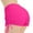 Pink, variant on Dorkasm Women's Swim Shorts High Waist Swimsuit Bottoms Adjustable Side Tie Bathing Suit Boy Shorts Bikini Board Shorts Black L