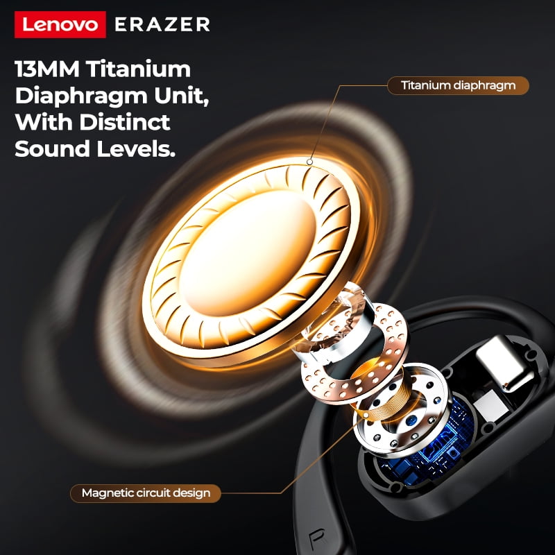 ERAZER XP18 Wireless Earbuds HiFi Stereo Sports Open Ear Real Time Translation Earbuds support Charge Phones