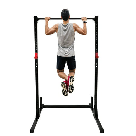 Zeny Power Lifting Rack Squat Bench Strength Deadlift Curl Pull Up Weight Stand